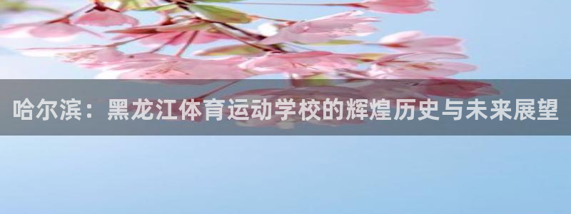 米兰体育官方平台体育：哈尔滨：黑龙江体育运动学校的辉煌历史与