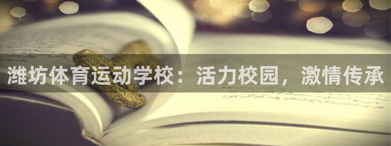米兰体育官方平台体育：潍坊体育运动学校：活力校园，激